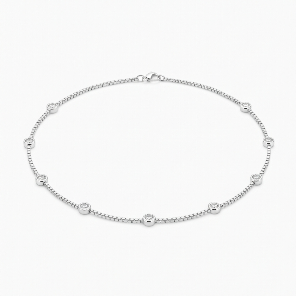 Box Chain Anklet