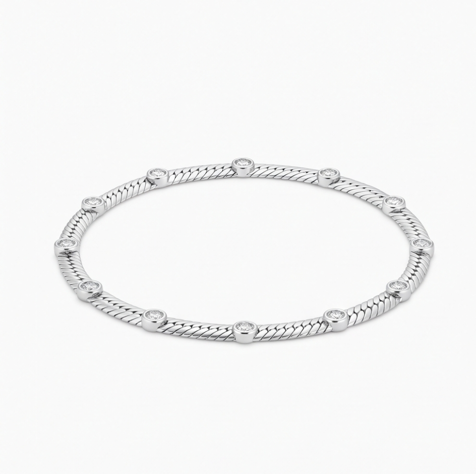 Herringbone Chain Bracelet