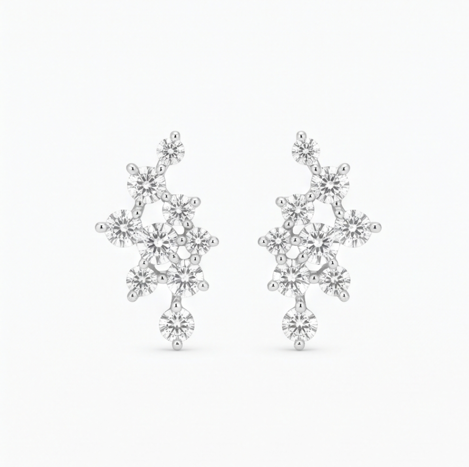 Constellation Scatter Stud Earrings