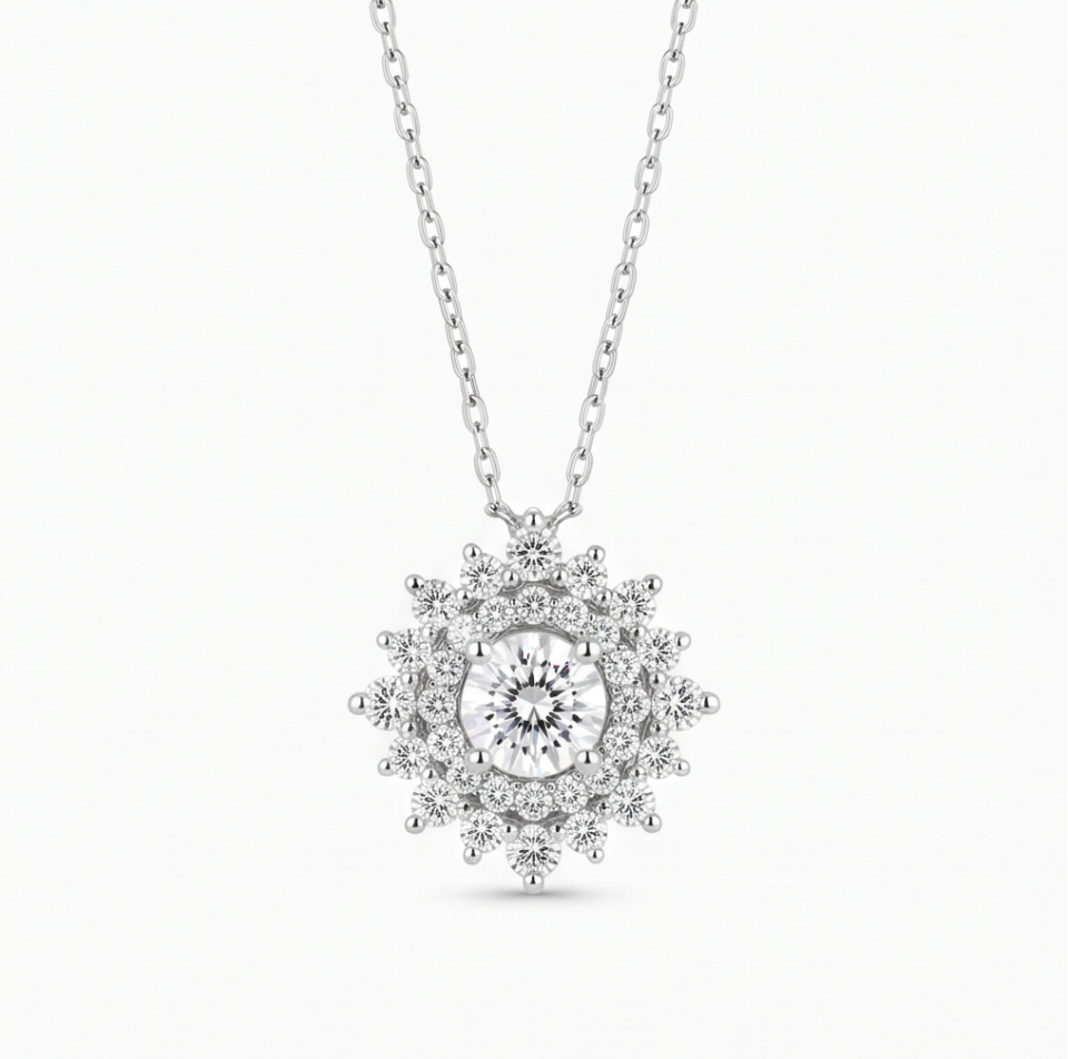 Starburst Pendant Necklace